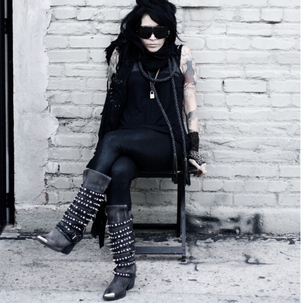 Jeffrey Campbell kravitz boots